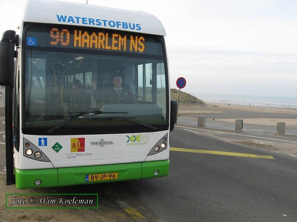 Waterstofbus naar Haarlem